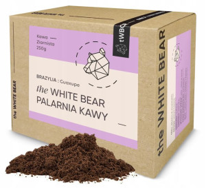 WBC FIOLETOWA kawa mielona Brazylia Guaxupe 250g