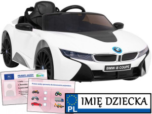 AUTO NA AKUMULATOR BMW I8 Lift SAMOCHÓD ELEKTRYCZNY dla dzieci