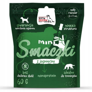 Syta Micha Mini smaczki dla psa z jagnięciny 60g