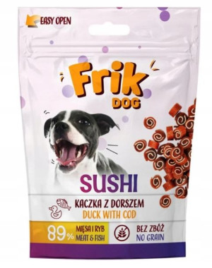 FRIK Sushi kaczka z dorszem 75g PRZYSMAK DLA PSA