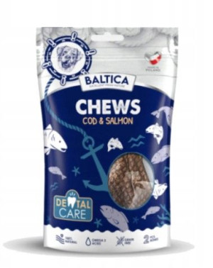 BALTICA Chews Cod & Salmon 2 szt rybne gryzaki