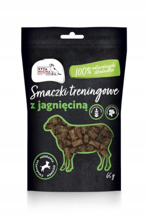 SYTA MICHA Smaczki treningowe z jagnięciną 65g