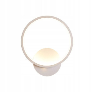 Kinkiet lampa ścienna LED nowoczesna MODERN SILVAQ 10W Wobako