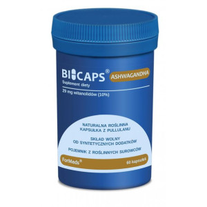 Suplement diety ForMeds BICAPS ASHWAGANDHA kapsułki 60 szt.