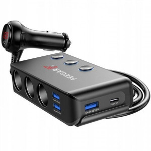 Rozdzielacz samochodowy USB Feegar Ciga