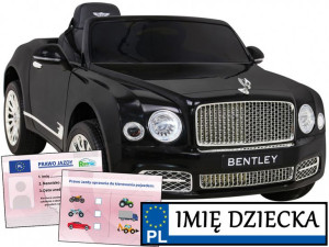 pojazd elektryczny BENTLEY Mulsanne AUTO DLA DZIECI PILOT