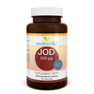 MEDVERITA Jod 200 µg Jodek Potasu 90 kaps.