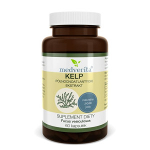 MEDVERITA Kelp Północnoatlantycki Ekstrakt 60 kaps.