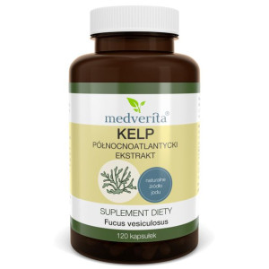MEDVERITA Kelp Północnoatlantycki Ekstrakt 120 kaps.