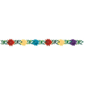 Girlanda Papierowa Kwiaty Flowers 20 X 400 Cm