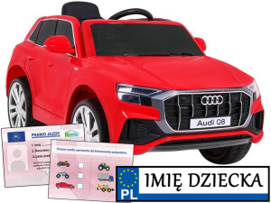 AUTO NA AKUMULATOR Audi Q8 Lift pojazd elektryczny NA ROCZEK