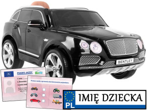 AUTO NA AKUMULATOR Bentley Bentayga pojazd elektryczny DLA DZIECKA