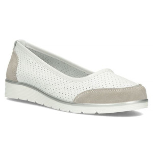Buty baleriny damskie skórzane Filippo DP4524