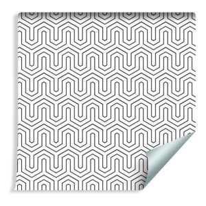 Tapeta Dekoracyjna do Salonu GEOMETRYCZNA Abstrakcja