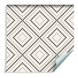 Tapeta Dekoracyjna do Salonu GEOMETRYCZNE Wzory z Kropek