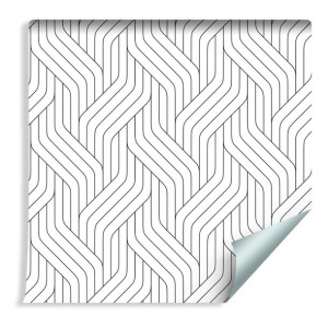 Tapeta Ścienna do Salonu Nowoczesne WZORY w Geometrycznym Stylu