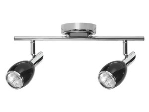 Colors czarny lampa sufitowa spot 2-punktowa Britop