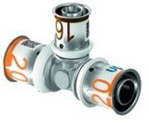Uponor S-Press PLUS trójnik redukcyjny 20-16-20  1070568