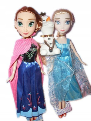 lalka FROZEN ELSA olaf ANNA figurki 3w1 lalki