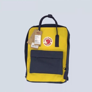 Plecak Fjällräven Kanken Yellow-Blue 16 L