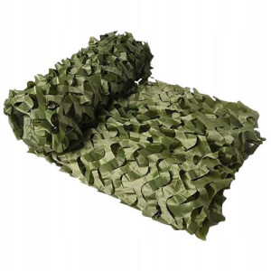 Wojskowa Siatka Maskująca 4x5m Soczysta Zieleń