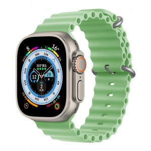 Pasek Ocean Do Apple Watch 44/45/49 Ultra Zielony