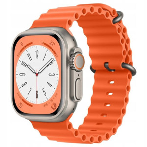 Pasek Ocean Do Apple Watch 44/45/49 Ultra Orange