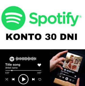 KONTO SPOTIFY Premium 30 DNI
