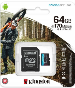 Karta Pamięci Micro Sd 64gb Kingston Go! Plus