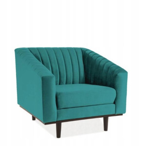 Fotel do salonu nowoczesny, modne fotele glamour,