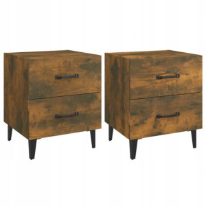 2x SZAFKA NOCNA SZUFLADY STOLIK Industrialna Loft