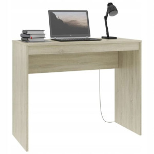Biurko Komputerowe Stolik Meble Laptop Sonoma 90cm