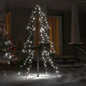 Choinka Led Lampki Zewnętrzne Dekoracja Do Ogrodu