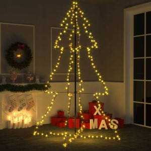 Choinka Led Lampki Zewnętrzne Dekoracja Do Ogrodu