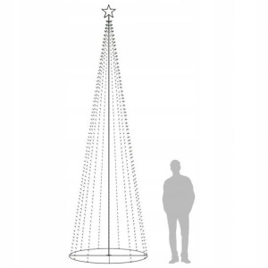 Choinka Led Wąż Świetlny Lampki Zewnętrzne Mocne