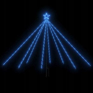 Choinka Stożek Duża Led Ozdoba Świąteczna 250cm