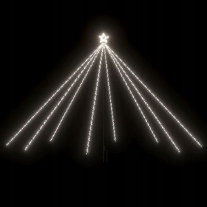 Choinka Stożek Duża Led Ozdoba Świąteczna 360cm
