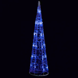 Choinka Stożek Led Świecąca Świąteczna Lampki 60cm