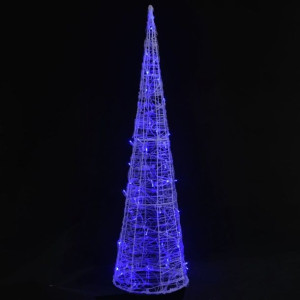 Choinka Stożek Led Świecąca Świąteczna Lampki 90cm