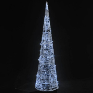 Choinka Stożek Led Świecąca Świąteczna Lampki 90cm