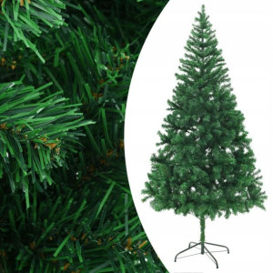 Choinka Sztuczna + Lampki Stojak Naturalna 210cm