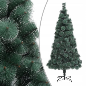 Choinka Sztuczna + Lampki Stojak Naturalna 210cm