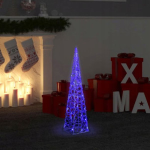 Choinka Zewnętrzna Lampki Dekoracja Led 60 Cm