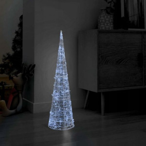 Choinka Zewnętrzna Lampki Dekoracja Led 90 Cm