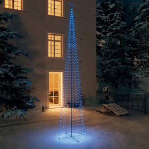 Choinka Zewnętrzna Metalowa Lampki 752 Led 160x500