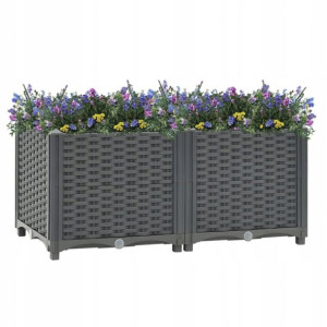 Donica Doniczka Ogrodowa Duża Wysoka Skrzynia