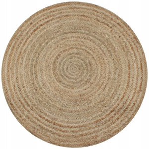 DYWAN CHODNIK pleciony z juty, 150 cm, okrągły