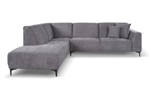 Duży narożnik LUNA do salonu minimalistyczny modny sofa kanapa narożna