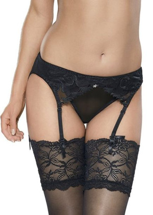 PAS do POŃCZOCH + STRINGI Roxana Garter rozmiar L