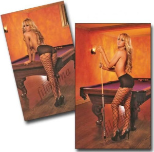 HUSTLER Industrial Net Pantyhose Czarne RAJSTOPY